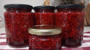 Варенье МАЛИНОВОЕ. Вкусное! Полезное! Варим 5 минут!