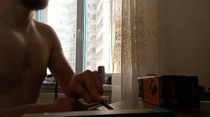 Struggling drum  set up