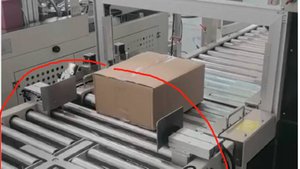 Автомат/линия обвязки гофрокоробов стреппинг-лентой на базе стреппинг-автомата HK-450