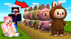 😱МЫ СОБРАЛИ ВСЮ КОЛЛЕКЦИЮ ЛАБУБУ В МАЙНКРАФТ! ШЕДИ И ЛЕСКА MINECRAFT