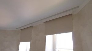 Обзор рулонных штор Лина блэкаут с электроприводом wi-fi