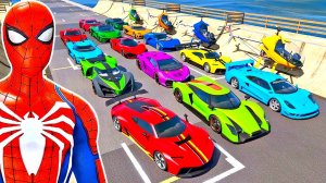 Мультики про машинки - Супер гонки на машинах - Мультики про супергероев - Мультики для мальчиков