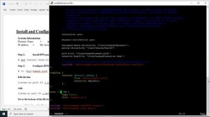160 - DNS Download Install and Configure Domain Name Systems
