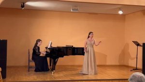 Н.А.Римский-Корсаков «Песнь Шемаханской Царицы» 
Исполняет Елизавета Шведчикова