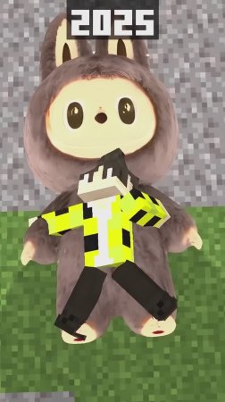 ЭВОЛЮЦИЯ ЛАБУБУ В МАЙНКРАФТ #shorts #evolution #лабубу #labubu #minecraft