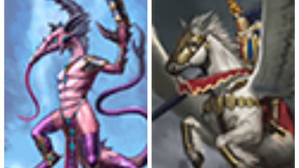 Сравнение отрядов Тотал вар вархаммер 3: твари слаанеша VS рыцари на пегасах