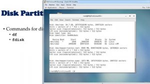 197 - Disk Partition df fdisk