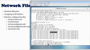 144 - Network Files and Commands ping ifconfig ifup ifdown netstat tcpdump