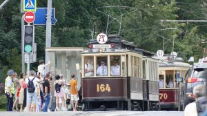Московский парад трамваев, 13 июля 2024