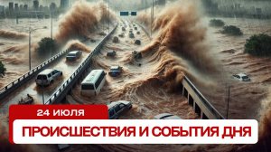 Катаклизмы сегодня 24.07.2025: новости сегодня, ЧП, события дня!