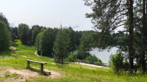 Озеро Светлояр. Купаемся в теплом озере.