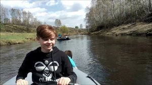 Весенний сплав по реке Багаряк. 28.04.2024.
