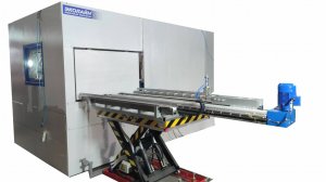 Автоматическая загрузка и подъем корзины для моечных машин Эколайн