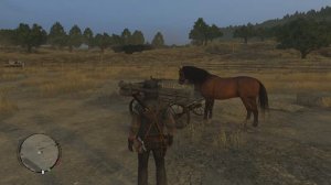 RDR. Лошадь идёт в телегу