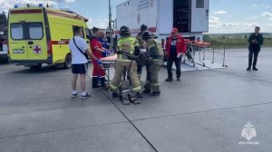 На федеральной трассе прошли учения сил и средств областной подсистемы РСЧС