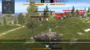 бой на FV215b 183 Разящий. 1 классность, 5366 урона и куча медалей.