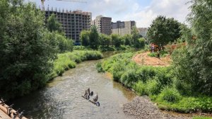 Масштабное благоустройство набережной Яузы продолжается