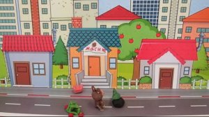 Лабубу на тележке