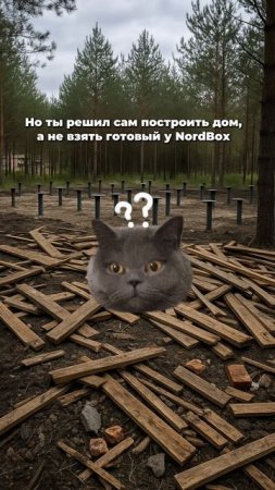Может ну его, эти 3 года ждать, купим готовый дом и заедем через месяц?!🥹