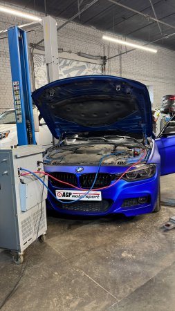 Заправка кондиционера автомобиля BMW 3 series