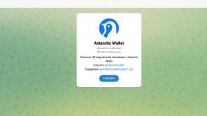 Криптобот Antarctic Wallet — быстрые переводы и хранение | Отзывы