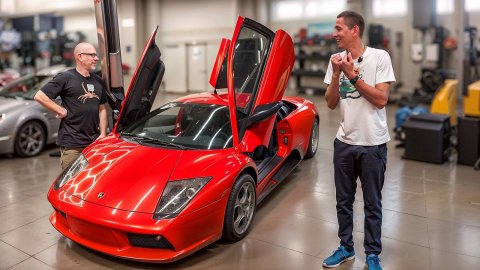 Итальянское безумие! Редчайшая Ламба в оживлении :)