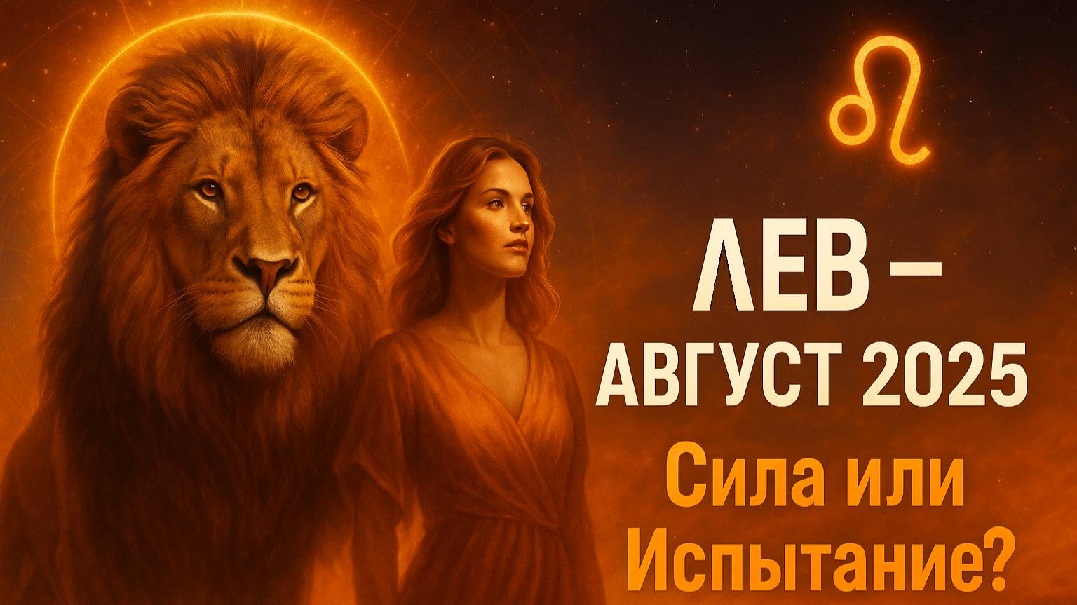 ЛЕВ — Гороскоп на АВГУСТ 2025: что готовит месяц?
