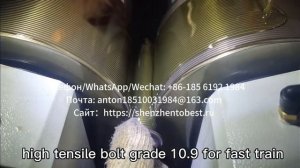 Grade 10.9 bolts/Болты класса 10.9