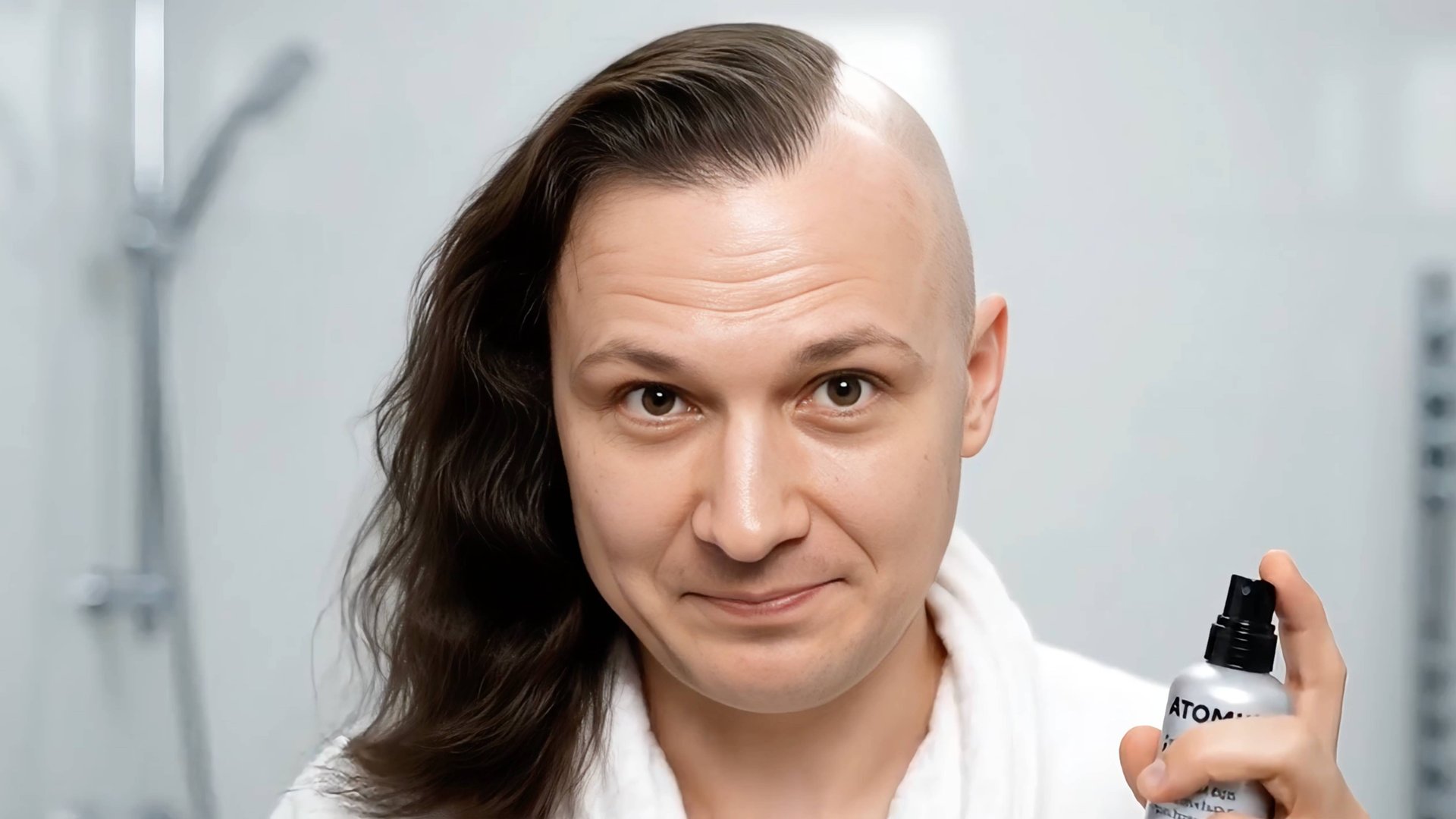 СТОП-выпадение! Революционный спрей Атоми, который СПАСЁТ ТВОИ ВОЛОСЫ. смотреть онлайн