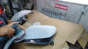 Восстановление блеска фар!