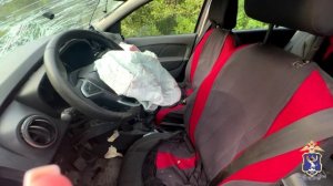 Заместитель начальника региональной Госавтоинспекции Александр Гонохов с места смертельного ДТП