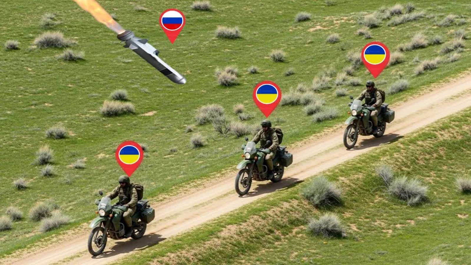 Дроны FPV перехватывают украинских гонщиков, мчащихся на передовую смотреть онлайн