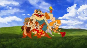 Чип и Дейл спешат на помощь, не ради славы и сокровищ. Chip 'n Dale Rescue Rangers (NES/Dendy).