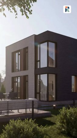 🏡 Спокойный фасад. Продуманные детали. Чистая геометрия.