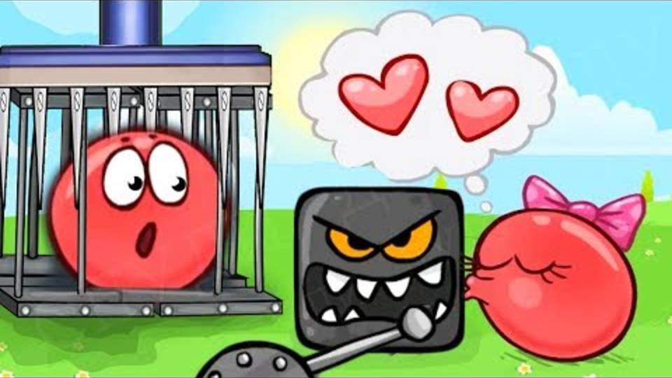 Новый МУЛЬТИК про КРАСНОГО ШАРИКА и ЗЛОГО КВАДРАТА-БОССА! 🔴🟥