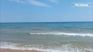 Анапа пляж Витязево сегодня 24 июля 2025. Море, погода в Анапе сейчас. Есть ли мазут на пляжах Анапы