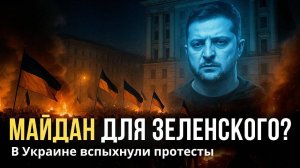 МАЙДАН ДЛЯ ЗЕЛЕНСКОГО_ В Украине вспыхнули протесты. Дэниел Дэвис  в шоке