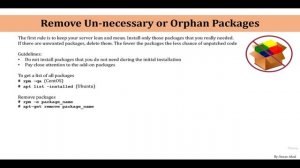 269 - Remove Unnecessary or Orphan Packages