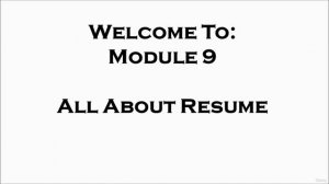 219 - Welcome to Module 9