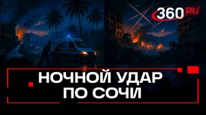 Ночная атака украинских БПЛА на Сочи - 4 погибли, 11 ранены