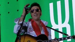 Артист на праздник. Двойник Элвиса!