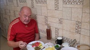 Жареные белые грибы с луком. Грибной суп.