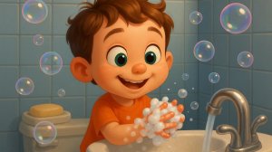 Моем ручки. Детская весёлая песенка