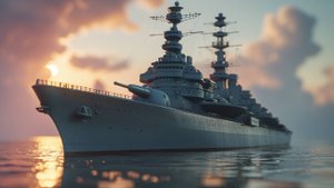 Линкор Адмирал Истомин. Блиц 6 на 6. 5 фрагов.