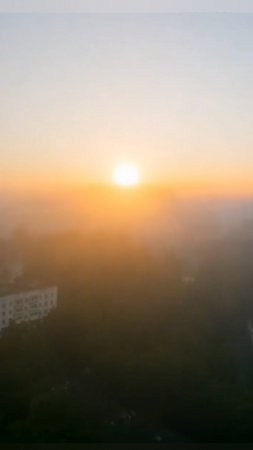 Вчерашний туман.