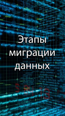 Этапы миграции данных || ERP-системы и КИС (словарь) #erp #кис #pmo #sap #1с #agile #erp-система