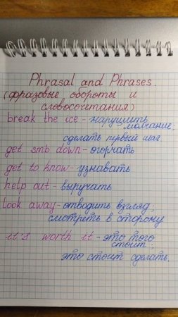 Фразовые обороты и словосочетания на английском языке (лексика 8 класс)