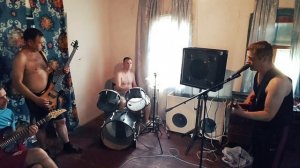 репетиция группы "Тени тумана"