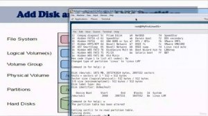 201 - Add Disk and Create New LVM Partition pvcreate vgcreate lvcreate