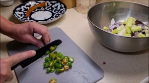 Корейская закуска - маринованный лук